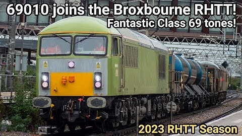 69010 joins the RHTT circuit! - Class 73s, Class 57s and Class 69s on RHTT in 2023! - Class 69 tones