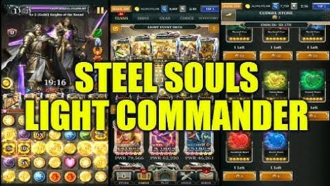Legendary Game Of Heroes: Steel Souls Event Gameplay/Team Testing (Light Commander)