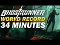 [World Record] Ghostrunner Any% Inbounds Speedrun in 34:33