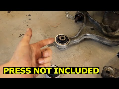 How To Replace Control Arm Bushings On A 2004 Volvo V70 R