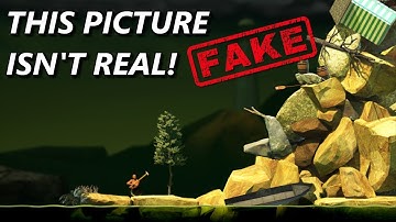 I Made the FAKE Getting Over it Cover art Into a REAL Level