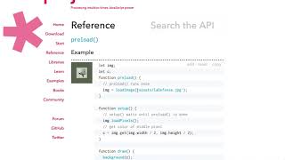 Loading images into a p5js sketch