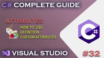 C# LESSONS | How to use Attributes - Custom Attributes - #32