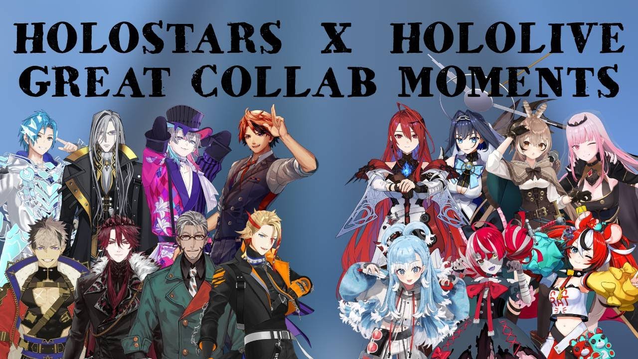 A Collection of Great Holostars X Hololive Collab Moments