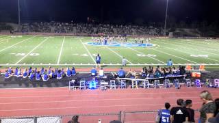 RBHS Varsity Cheer half time performance