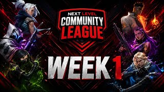 AOC PRESENTS NEXT LEVEL COMMUNITY LEAGUE  | WEEK 1 LIVE | VENOM SYNDICATE vs PHANTOM VOLTAGE
