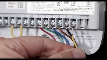 Rain Bird TRU Series Residential Irrigation Controller: Installation