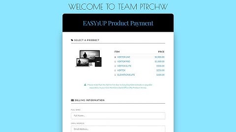 Custom Automated Payment System for Easy1Up