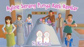 Ayline Senang Punya Adek Kembar | Sakura School Simulator