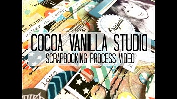 Scrapbooking Process #327 Cocoa Vanilla Studio / Bahaha!
