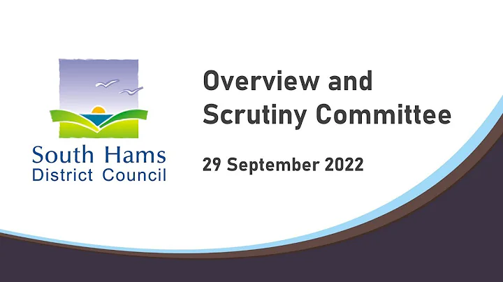 South Hams Overview and Scrutiny Committee 29 September 2022