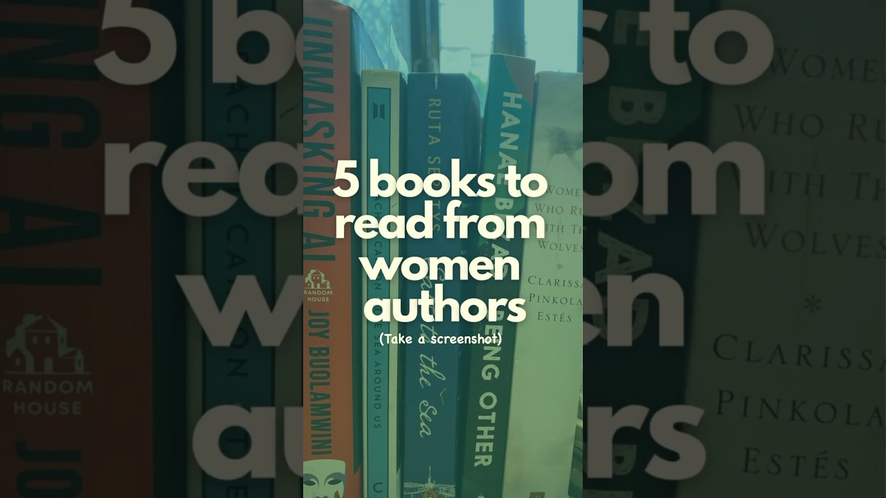 5 Books to Read from Women Authors 📚 