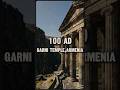 Waking up in 100AD: Garni Temple, Armenia #europe #empire #temple #roman #history #ancient #armenia