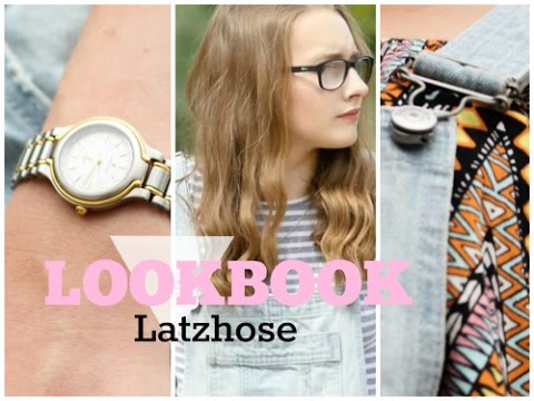 Lookbook Latzhosen Kombinieren 3 Outfits Julia S Beauty Blog Youtube