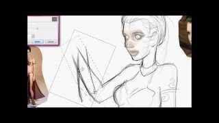 Princess Leia WIP Sketch