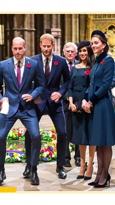 Download lagu Catherine & Meghan watch which Prince William & Harry dance #britishroyalfamily #royalsfamily
