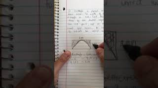 A rectangle is placed around a semicircle. Find the area of shaded region.