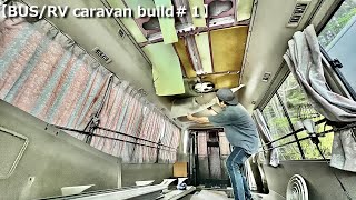 [Bus Camper Build #1] I started destroying the interior of the bus.