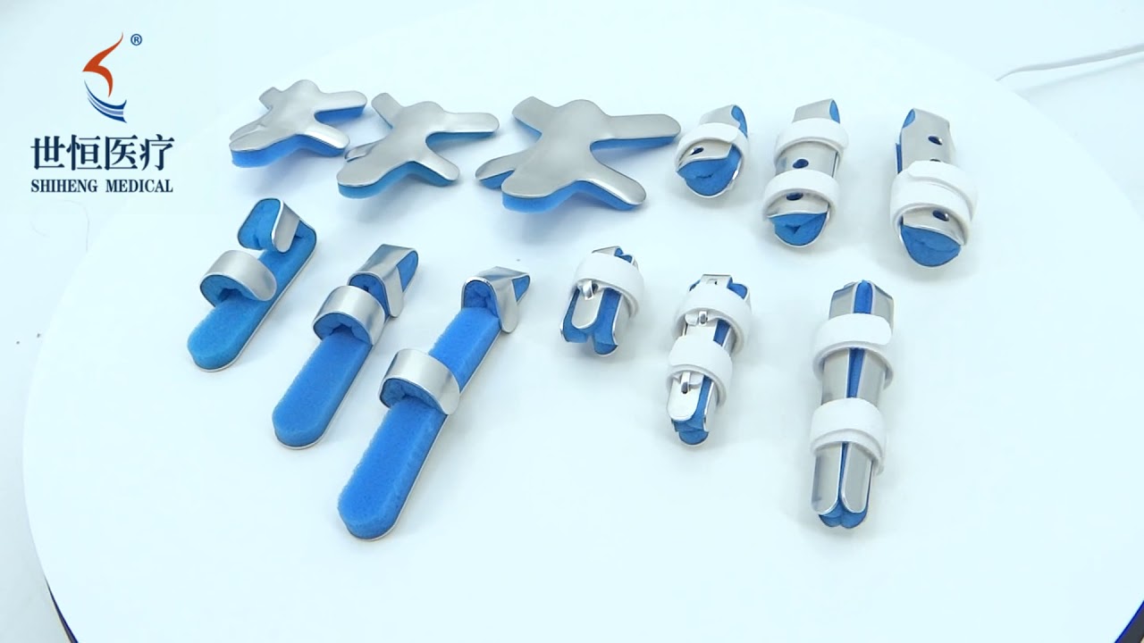 Aluminum finger splint S M L size with foam YouTube