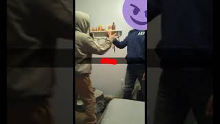Blood handshake
