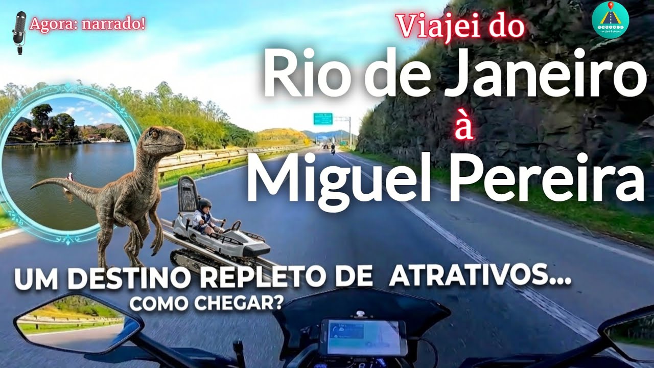 RIO DE JANEIRO  X  MIGUEL PEREIRA (Viagem de Moto - Dominar 400)