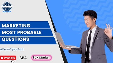 Marketing Most Probable Questions for Board Exam | BBA 4th Sem | Sorry Gurudev