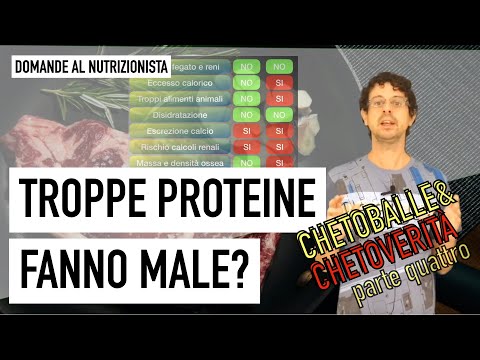 Troppe proteine fanno male?