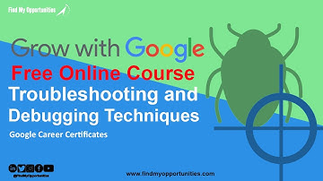 Free Troubleshooting and Debugging Techniques Online Course by Coursera 2021- Urdu/Hindi