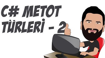 C# Dersleri -38 | C# Geriye Değer Döndürmeyen ve Parametre Alan Metotlar