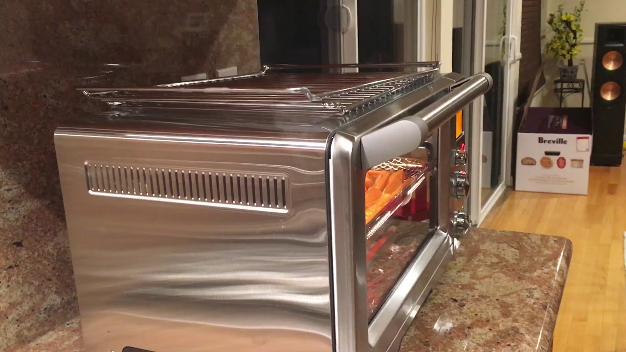 Breville Smart Oven Air -smoke and steam out? - YouTube