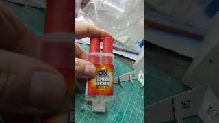 from styrene sheet to assembled part (sentinel build)