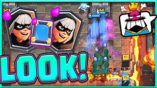 WATCH THIS!! BANDITS X4  • Clash Royale Trolling!