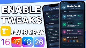 Jailbreak-tweaks inschakelen op iOS 18-26 ZONDER jailbreak! | iDevice Toolkit volledige handleiding