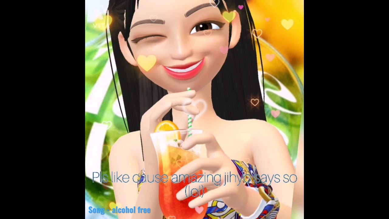 pix Rambut Jihyo Twice Alcohol Free zepeto twice alcohol free
