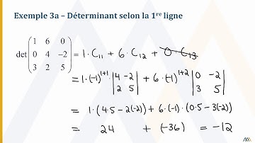 Déterminant d