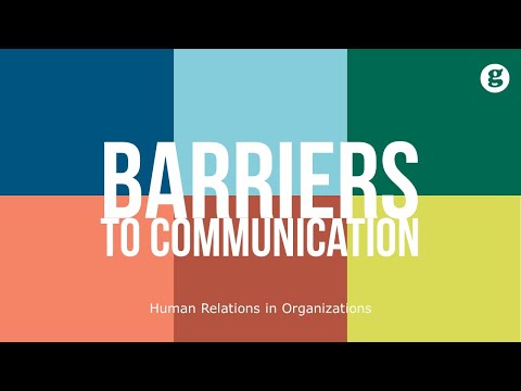 Video: Kā traucējumi vai barjeras kavē saziņu?