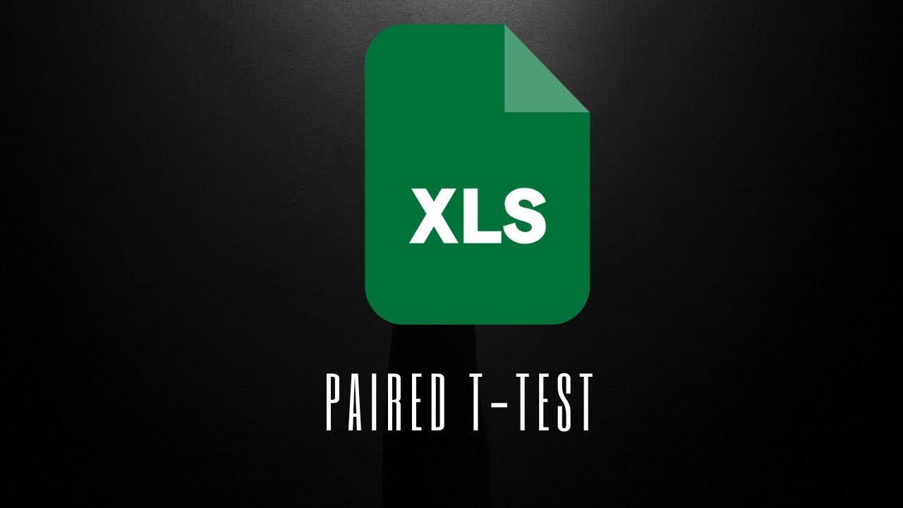Hypothesis Testing Paired T test - YouTube