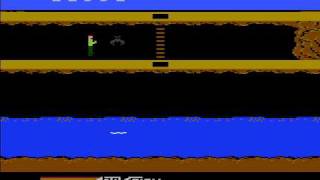 Let's Play Pitfall 2: Lost Caverns (Atari 800 XL) - Ep. 1: Lions, and Diamonds, and Nieces... Oh My!