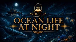 Ocean Life at Night ASMR | Whispered Marine Biology Lecture