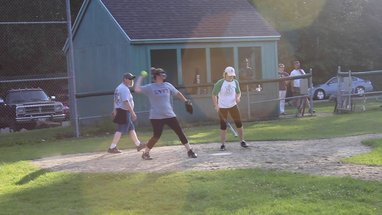 Camden coed softball french brawn baggers vs myrtle mayhem youtube