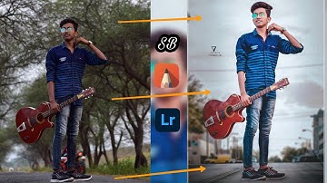 Autodesk Sketchbook Background Change Photo Editing || Lightroom Tutorial #sangramsb