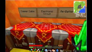 Minecraft Tekkit  - How to run a Basic Machine Room + with Quarry