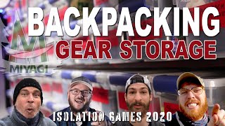 ISOLATION GAMES 2020 - Backpacking Gear Organization and Storage