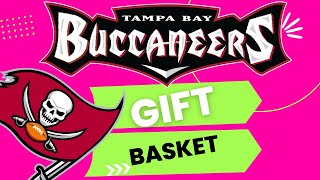 Tampa Bay Buccaneers Gift Basket | Father’s Day Gift Ideas | Sports themed Gift ideas #giftbaskets