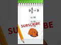 Only 1% Can Solve This Maths IQ Test! | Genius Level Challenge 🔥🧠 #shortsvideo #mathstricks #shorts