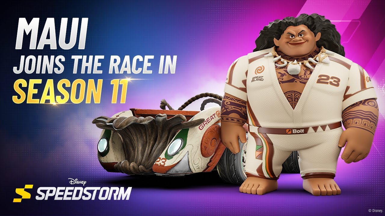 Get ready for Maui in Disney Speedstorm Season 11