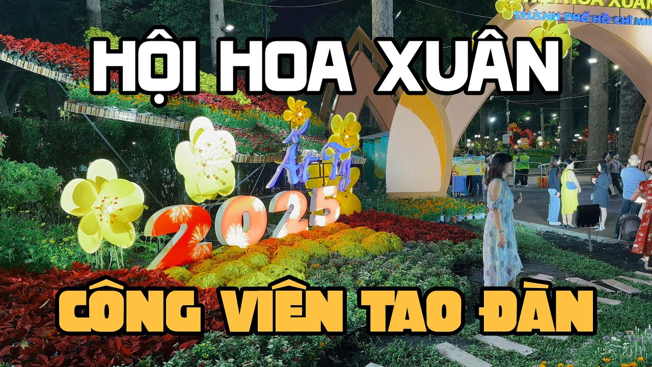 Hội hoa Xuân Tao Đàn năm 2025