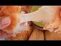 Tortitas de papa atún y queso Simplemente se derriten en tu boca 