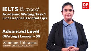 Advanced Level (Writing) - Lesson 05 | Line Graphs Essential Tips I IELTS in Sinhala | IELTS Exam screenshot 5