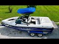 SOLD - 2003 Malibu Wakesetter 21 VLX Ski Wake and Surf Boat near Norris Lake TN